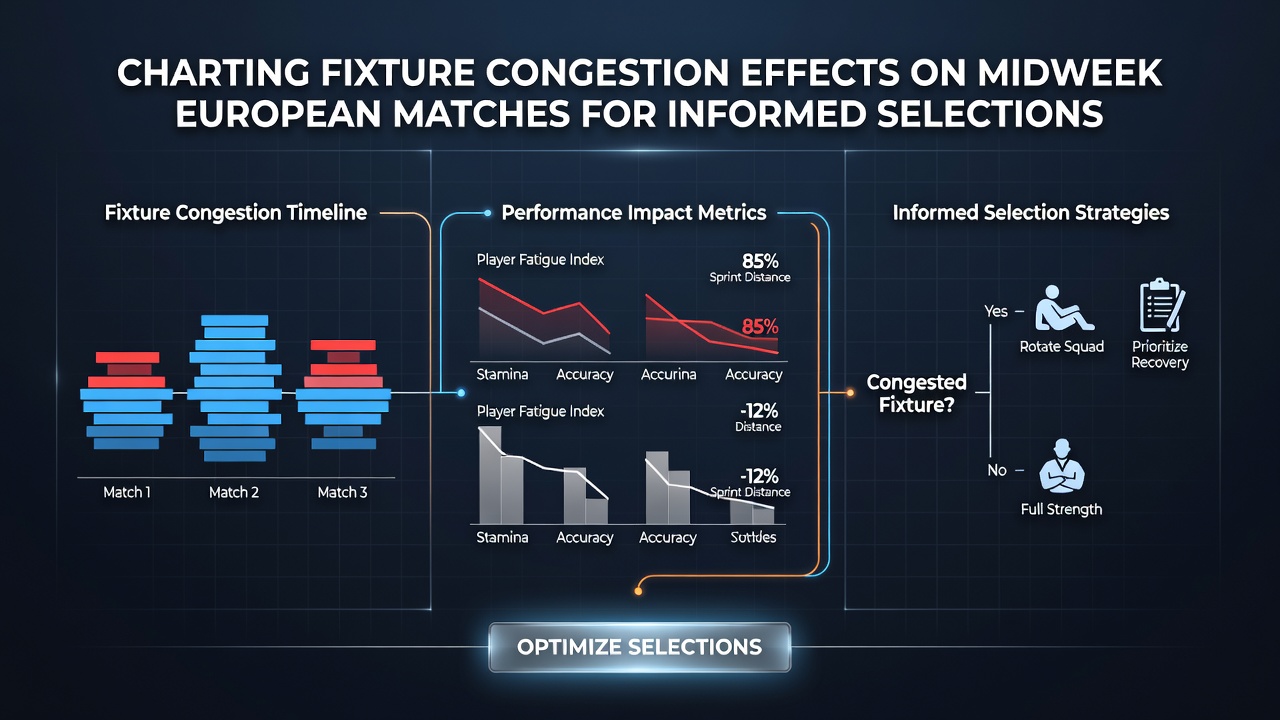 Visual representation of fixture schedules in European football showing overlapping domestic and continental commitments